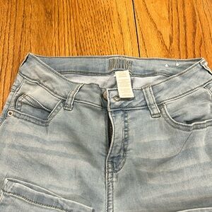 Justice mid rise skinny jeans size 16